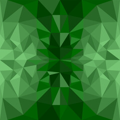 Fototapeta na wymiar abstract geometric background in green tones 