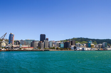 Fototapeta premium Wellington Skyline