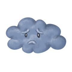 Sad cloud 