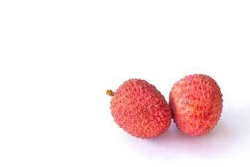 Thai lychee fruit is a sweet sour and delicious