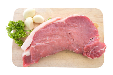 Raw meat ingredient to cook 