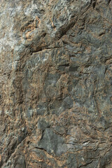 Texture of alien green-yellow stone in soft light