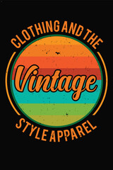 Vintage T-shirt Design.