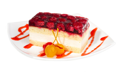 raspberry cake