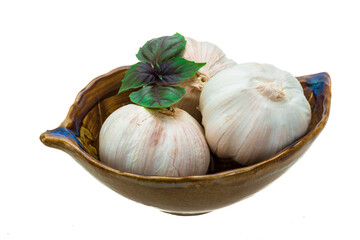 Ripe garlic