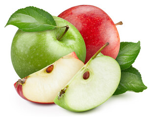 Apple isolated on white background