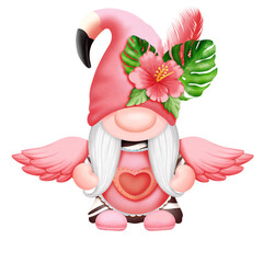 Flamingo gnome