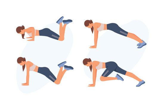 Download and share clipart about Physical Exercise Cartoon Plank Stretching  - Cartoon Doing Push Ups, Find more high qua…