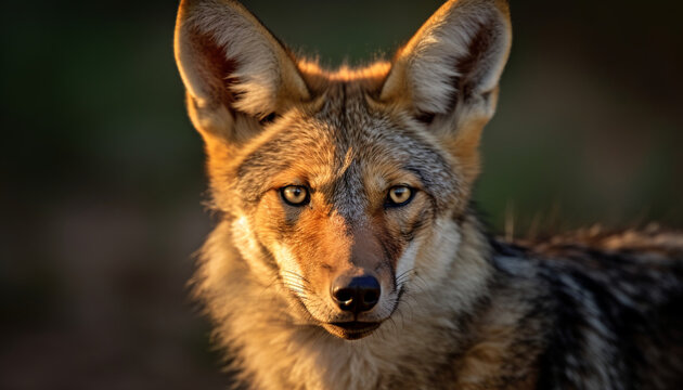 Animali. Coyote. Safari. Ai generated.