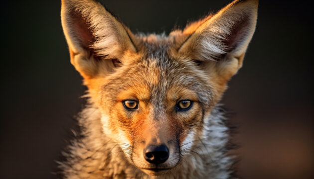 Animali. Coyote. Safari. Ai generated.
