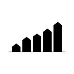 Fototapeta premium Schedule icon vector. Chart illustration sign. graph symbol or logo.