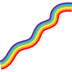 Aesthetic Rainbow Element-05