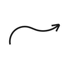Abstract Line Arrow