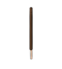 Sweet : Chocolate stick isolated 