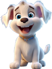 cute 3d puppy, in the style of photorealistic 
