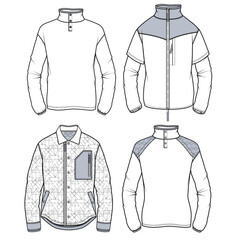 man top of jacket, sweatshirt, shirt , fleece © FASCIN