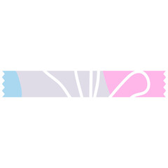 Pastel Abstract Doodle Washi Tape
