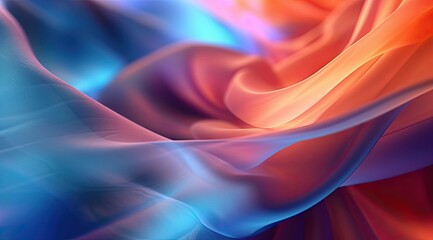 Obraz premium Multi layers color texture papercut layers in gradient banner. Cover layout material design template. Abstract realistic papercut decoration textured with cardboard wavy layers. Ai generative