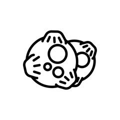 planet sign symbol vector