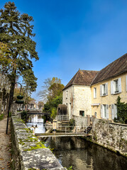 Fototapeta premium Discover the Enchanting Charm of Nemours, France: A Glimpse into the Magnificent Antique Buildings