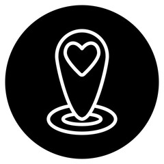 Placeholder icon in solid style, use for website mobile app presentation