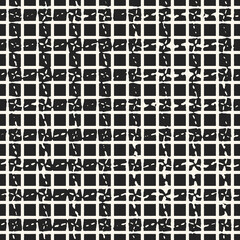 Monochrome Ornate Grid Pattern