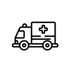 ambulance sign symbol vector