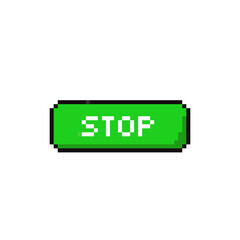 Stop button
