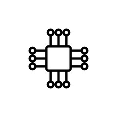 circuit sign symbol vector