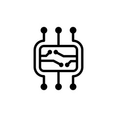 circuit sign symbol vector