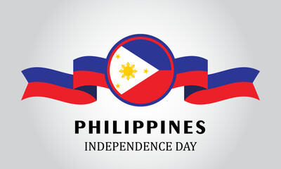 philippines independence day vector background. suitable for card, banner, or poster