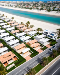 Modern beachside properties