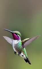 Fototapeta premium hummingbird art