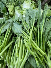 Obraz premium fresh vegetables on market