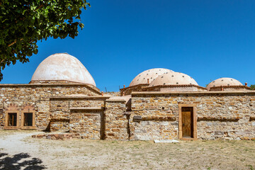 Old Roman Bath Houses on Chios, Greece