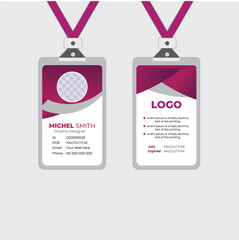 ID Card Template | Office Id card | Employee Id card for your company