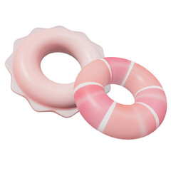 3d summer tropical Lifebuoy
