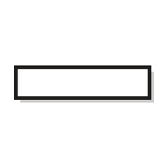 Textbox button icon design element for web mockup and application presentation user interface illustration