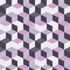 Geometric cube  square abstract pattern design background