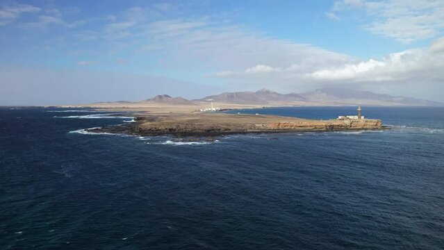 Flight over of Punta Jandia, Fuerteventura
