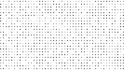 Monochrome halftone background with dots © dniprodd