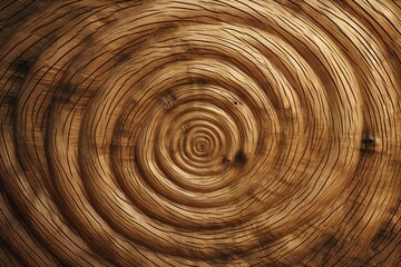 Abstract spiral wood background Generative AI