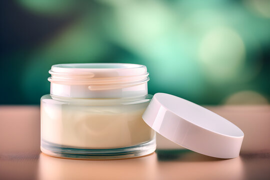 Tiegel Naturkosmetik Creme Duft Mockup 