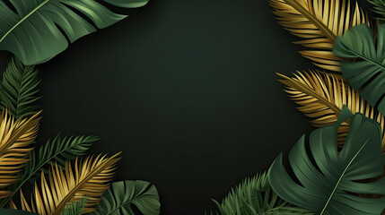 Fototapeta na wymiar Group of big green banana leaves of exotic palm tree in sunshine on white background. Tropical plant foliage with visible texture. Pollution free symbol. Close up, copy space. Generative AI