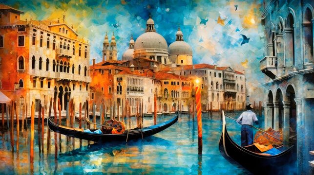 Collage Venedig 