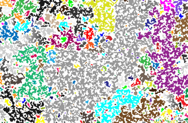 Colorful mosaic pattern from rainbow color palette (red, orange, yellow, green, blue) colors for arts backgrounds.