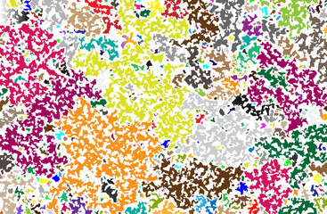 Colorful mosaic pattern from rainbow color palette (red, orange, yellow, green, blue) colors for arts backgrounds.