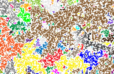 Colorful mosaic pattern from rainbow color palette (red, orange, yellow, green, blue) colors for arts backgrounds.