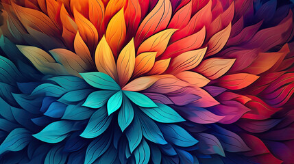 Abstract Symphony: A Kaleidoscope of Vibrant Desktop Delights