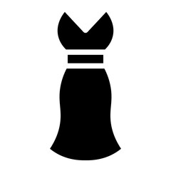 party dress glyph 